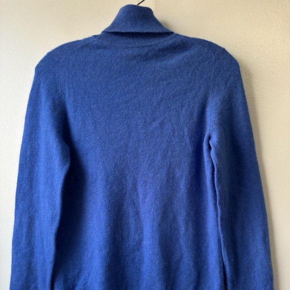 Charter Club Royal Blue Cashmere Sweater - Picture 8 of 14